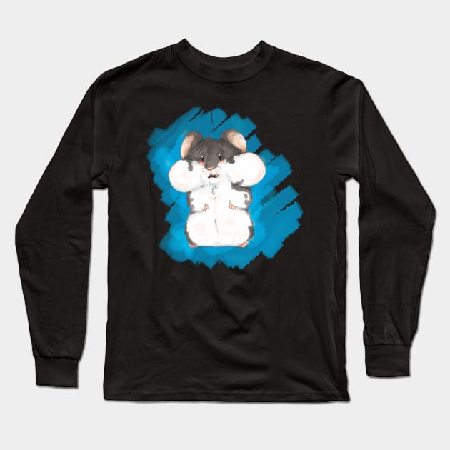 Busted hamster Long Sleeve T-Shirt by quiwii